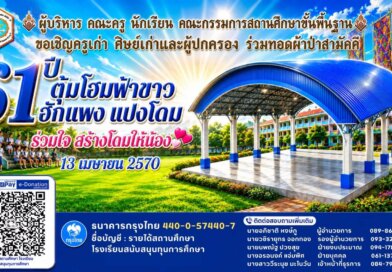 61 ปี ตุ้มโฮมฟ้าขาว ฮักแพง แปงโดม
