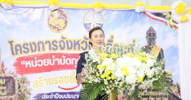 โครงการจังหวัดเคลื่อนที่ “หน่วยบำบัดทุกข์ บำรุงสุข สร้างรอยยิ้มให้ประชาชน”